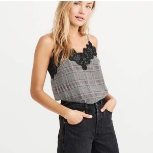 Abercrombie Plaid Tank